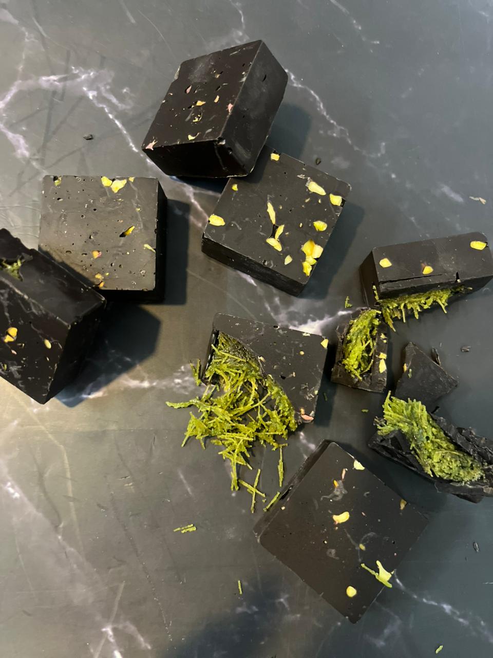 Artisan chocolate bites